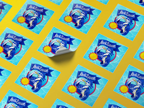 AHOI SAUSE 2024 - Feierabend | STICKER 10x10cm