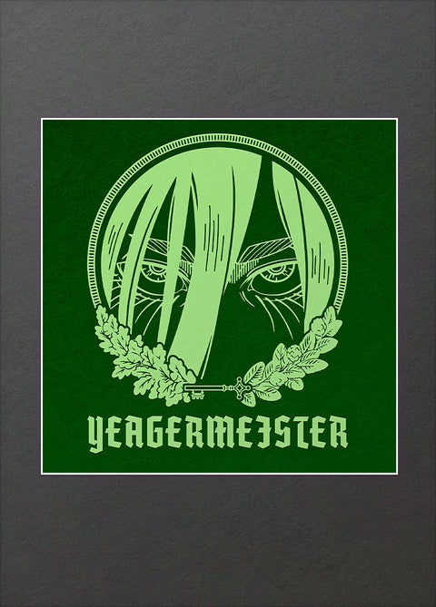 YEAGERMEISTER - Feierabend | STICKER 10x10cm