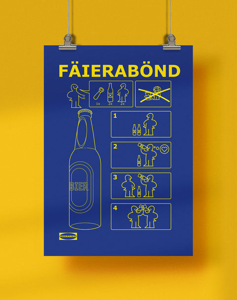 FÄIERABÖND - Feierabend | POSTER